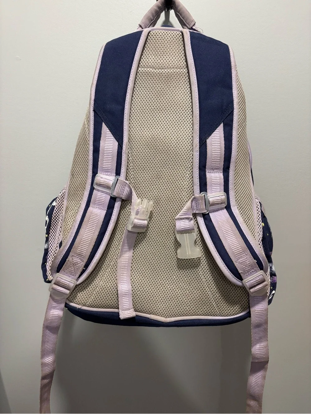 PotteryBarn Kids Mackenzie Navy Night Unicorn Glow-In-The-Dark Backpacks